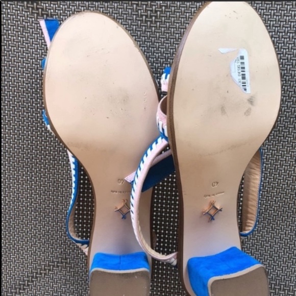 BLUE Andrea Gomez  YELLOW & coral 4 Stock pic only - Picture 8 of 8